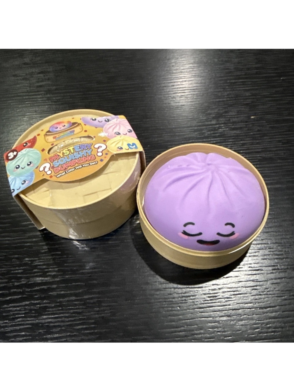 Mystery Squishies Surprise Purple dumpling Toy - Kids Stress Relief